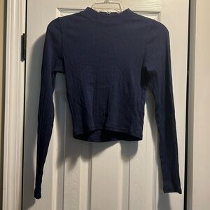 Mock neck long sleeve